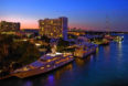 hilton-fort-lauderdale-marina-intracoastal-night